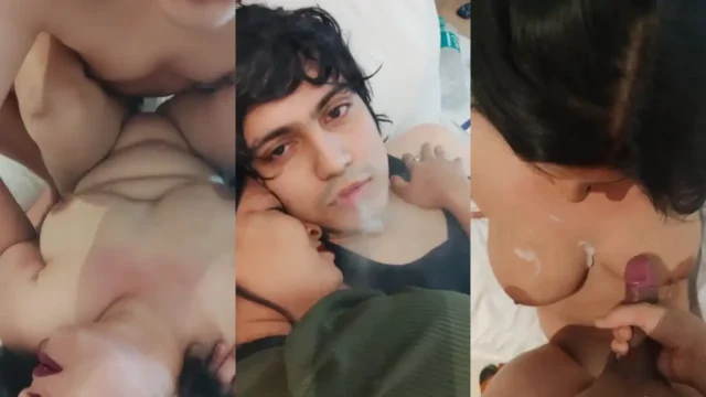 Desi Bhabhi's Smoke Break Turns into a Rough Pussy Fucking Session with Young Stud