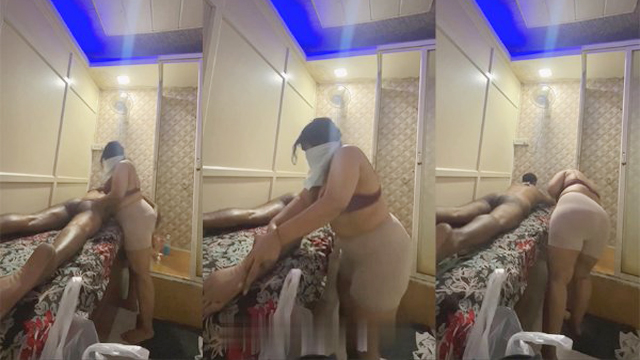 Chubby Bra Girl – Massaging Naked Customer Loud MMS