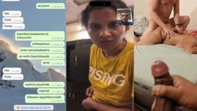 Tamil Cheater Hot Aunty Threesome with Lover & Husband Original Sex Video