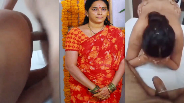 Office Maid Aunty Met Threesome Kand