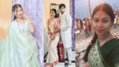 Newly Wed Religious Indian Wife Suhagraat Viral leaked Sex MMS
