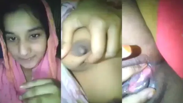 Horny Desi Village Girl Exposes Her Boobs and Soaking Wet Hairy Pussy