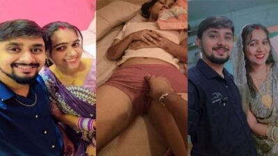 Beautiful Newly Wed Bhabhi Doggy Fucking with Boyfriend in Hotel after Marriage Sex MMS